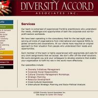 Diversity Accord Associates web site