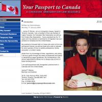 Your Passport to Canada web site